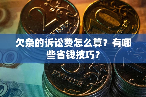济南欠条的诉讼费怎么算?有哪些省钱技巧? 济南欠条的诉讼费怎么算?有哪些省钱技巧?