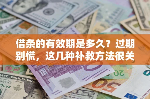 济南借条的有效期是多久?过期别慌,这几种补救方法很关键 济南借条的有效期是多久?过期别慌,这几种补救方法很关键